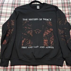 NWOT The Sisters of Mercy First and Last and Always Crewneck Sweater Unisex M